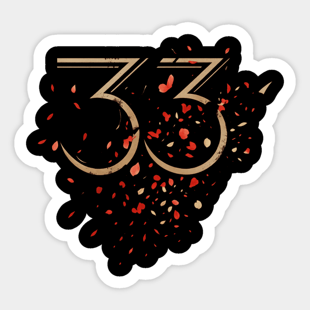 Clair Obscur – Expedition 33 Petal Fade Sticker by Frogtitude 